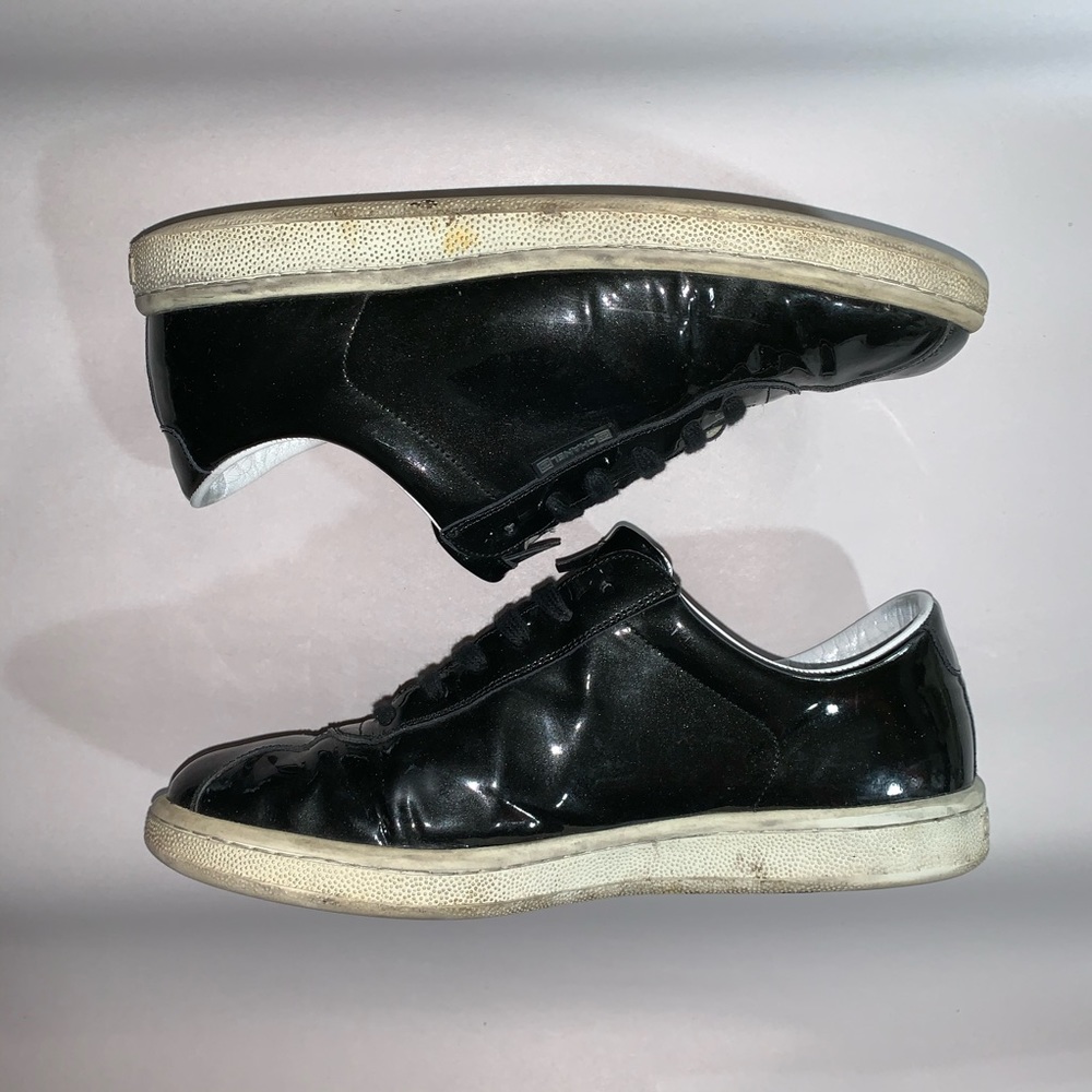 CHANEL size 40 black patent leather sneakers - Picture 12 of 12